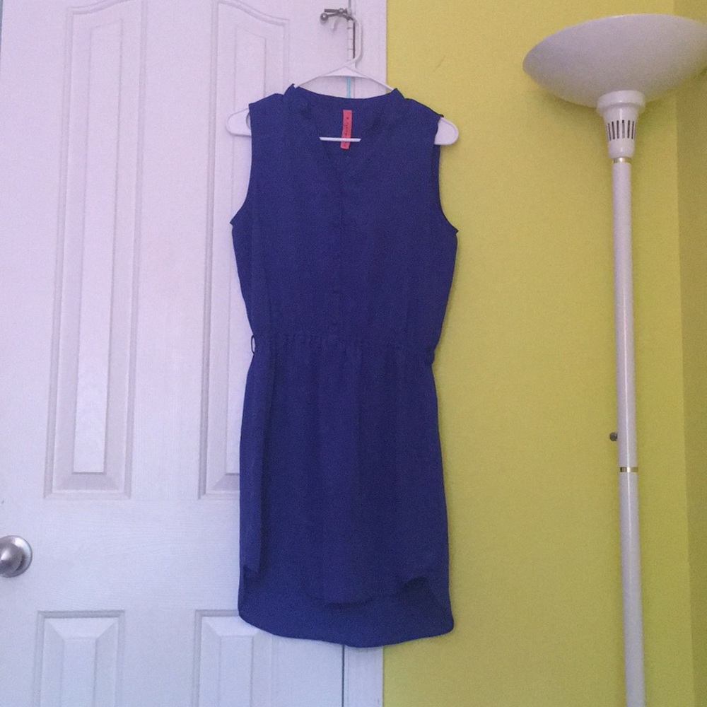 Royal blue dress
